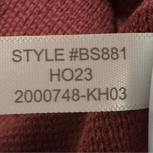 Jcrew 2 Button Sweater Blazer Dark Red Brick - Picture 7 of 7